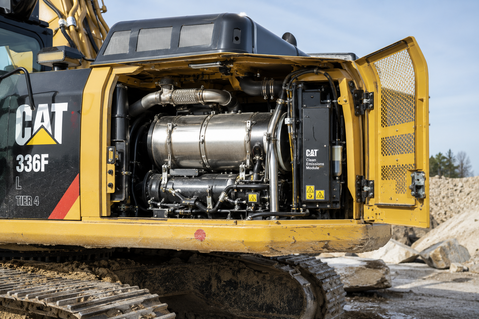 Caterpillar emissions system