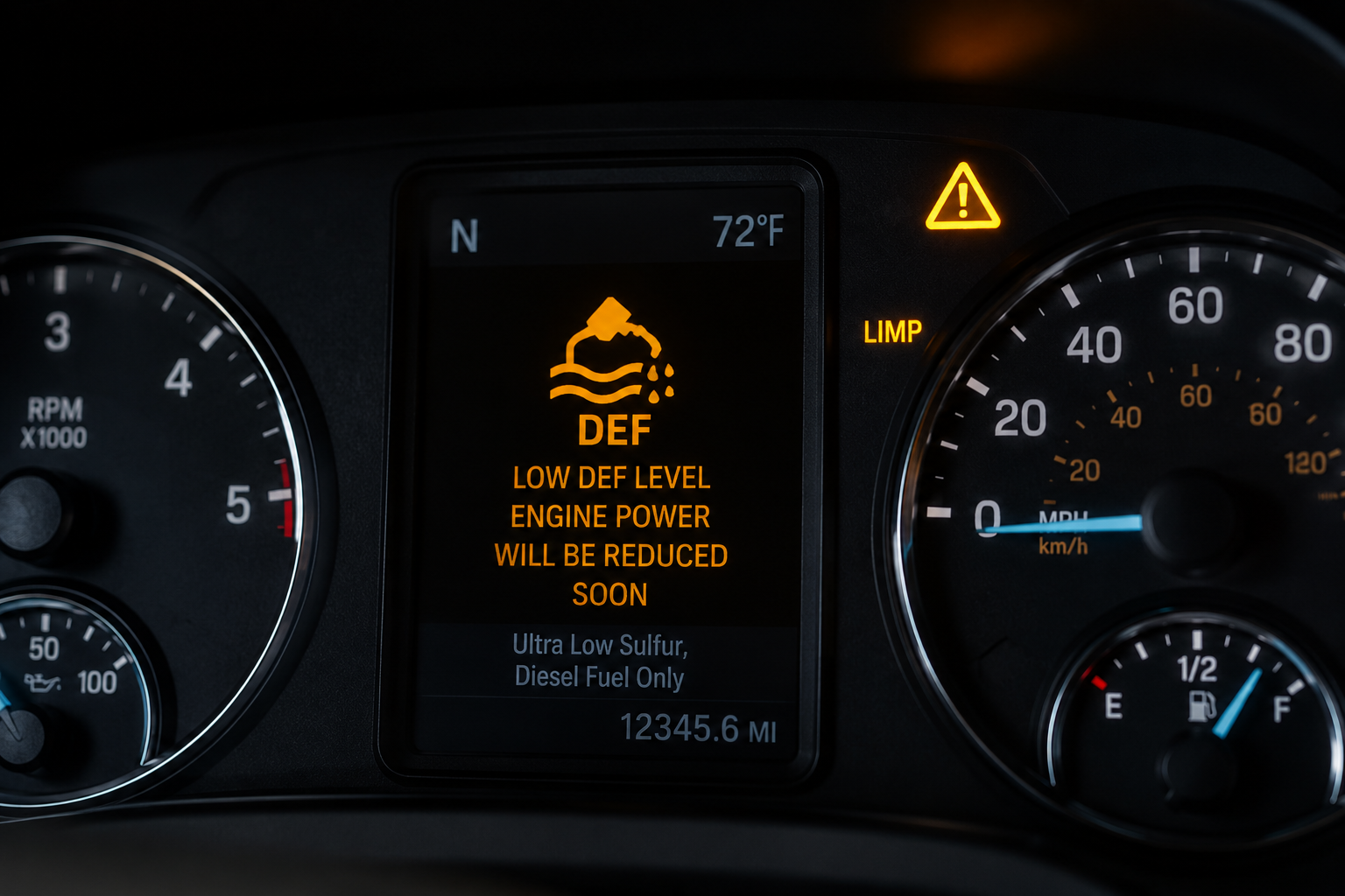 DEF meter and monitoring